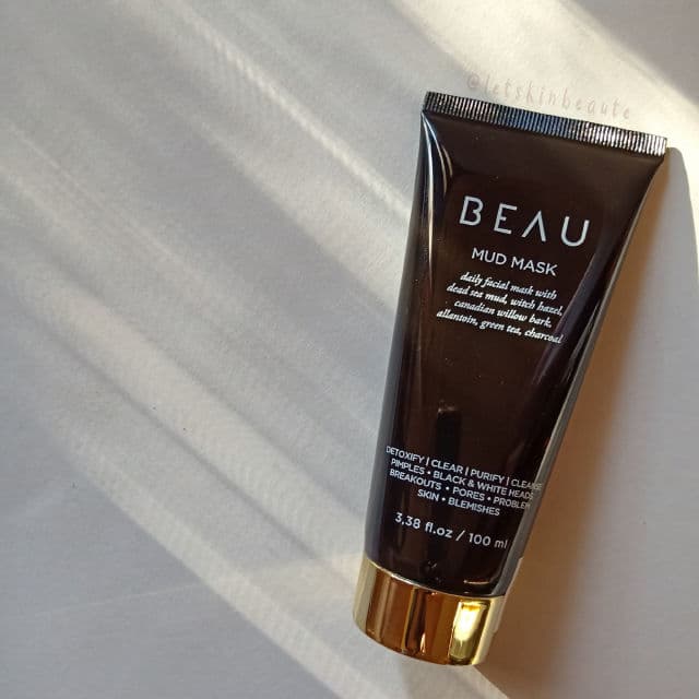 Beau Kirana Mud Mask review photo by Letskinbeaute