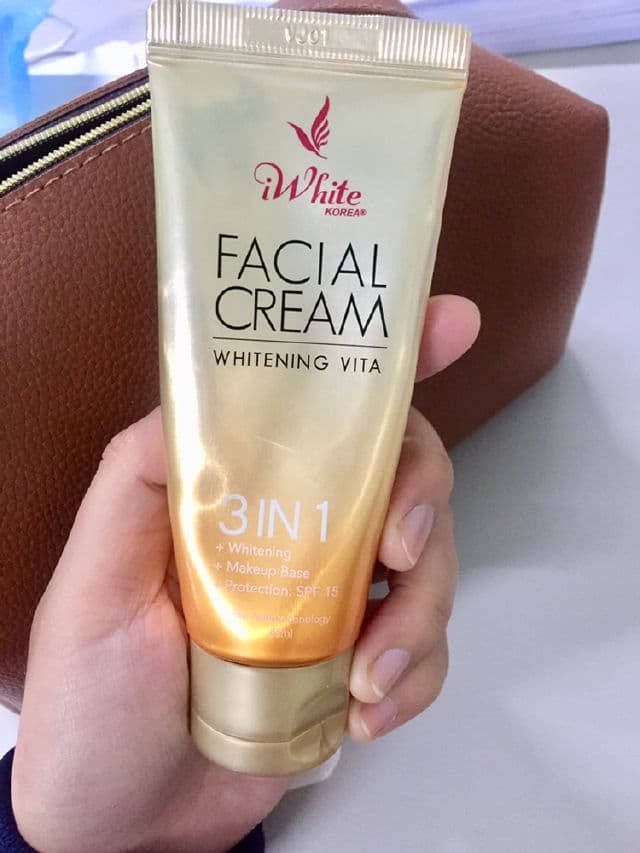 iWhite Korea Facial Cream Whitening Vita 3 in 1 review photo by Lieutenantbeauty