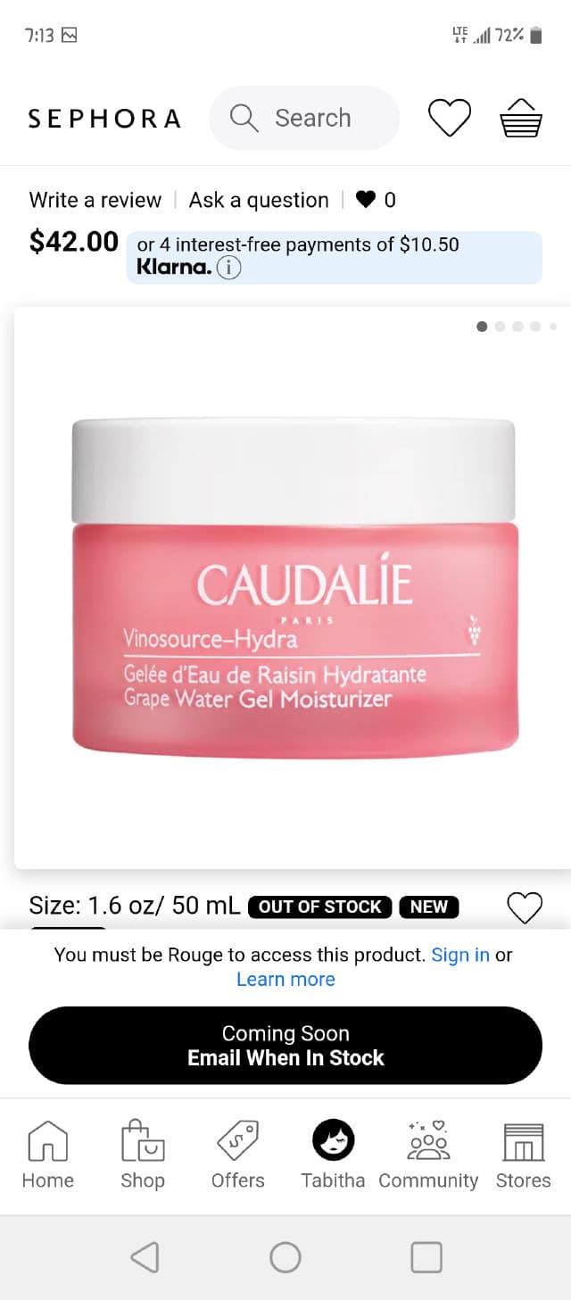 Caudalie Paris Vinoperfect Cell Renewal Night Cream review photo by LittleRedRidingHood