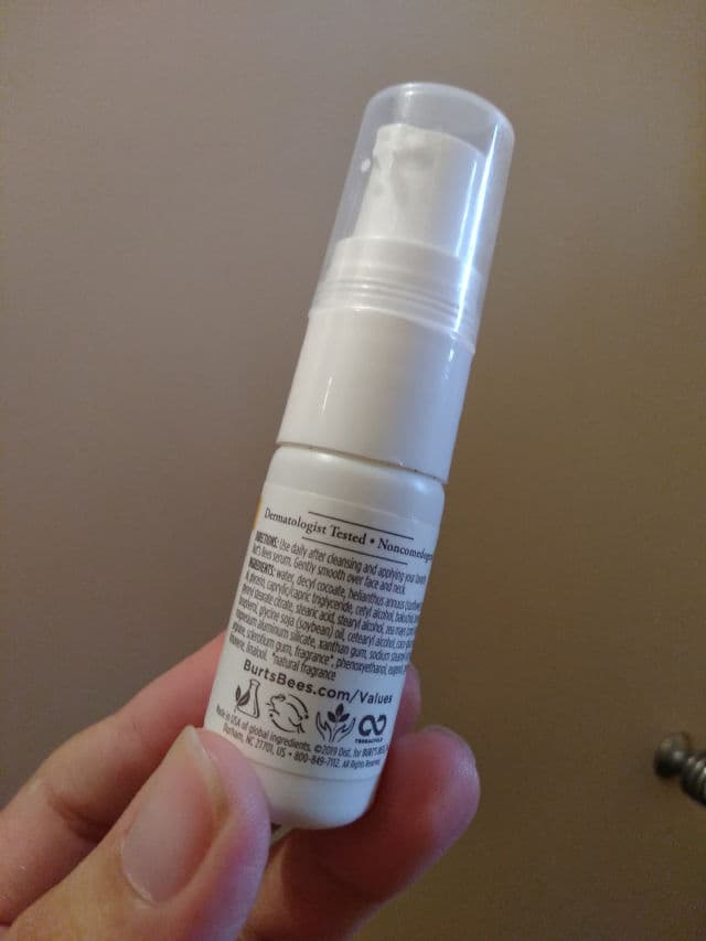 Burt's Bees Renewal Firming Moisturizing Cream review photo by Littledarling27