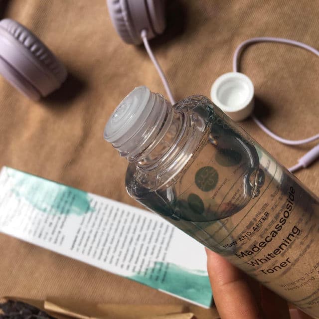 Now and After Madecassoside Whitening Toner review photo by LizhReview
