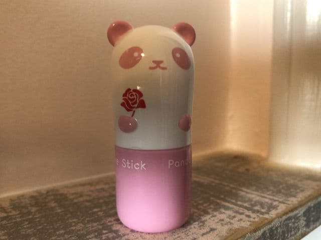 TONYMOLY Panda's Dream Rose Oil Moisture Stick review photo by LizzHBrown