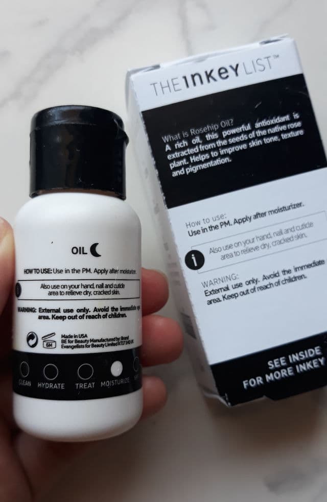 The Inkey List Rosehip Oil review photo by Lotusflower