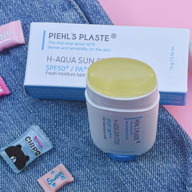 PIEHL'S PLASTE H-Aqua Sun Stick SPF 50+ / PA++++ review photo by Lovemadediary