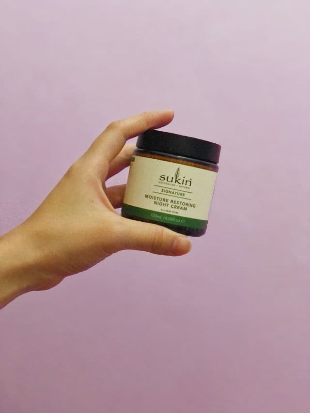Sukin Moisture Restoring Night Cream Signature review photo by Lovemisomeskin