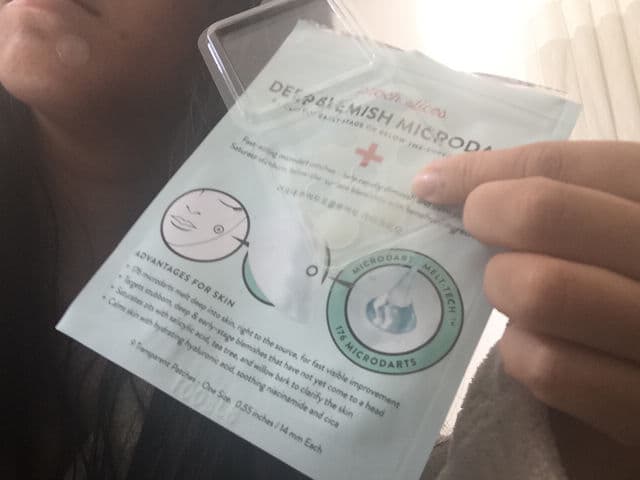 Peach Slices Deep Blemish Microdarts review photo by Sarcolynna