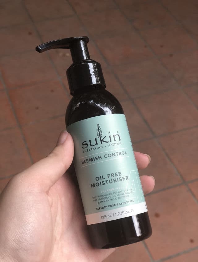 Sukin Blemish Control Oil Free Moisturiser review photo by LynnnReview