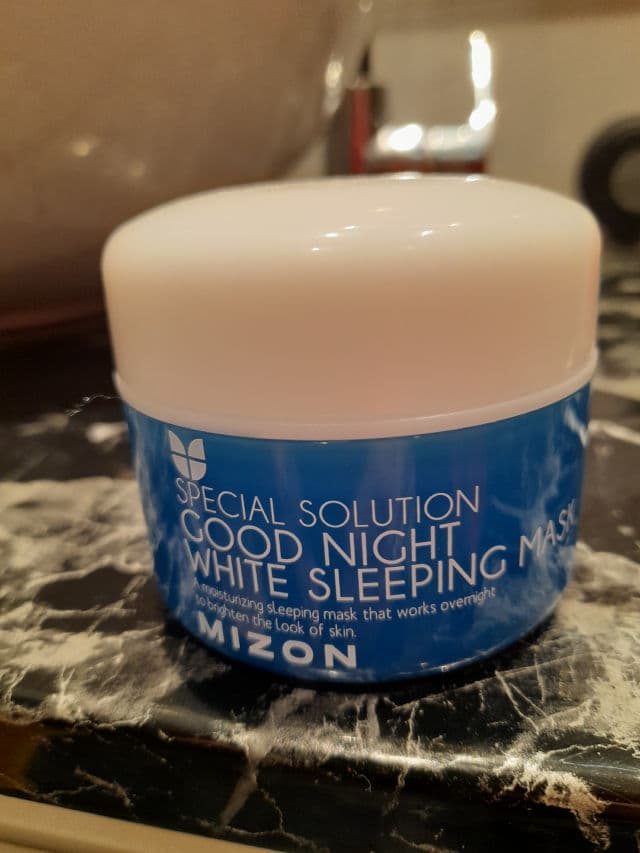 Mizon Good Night White Sleeping Mask review photo by Lyp