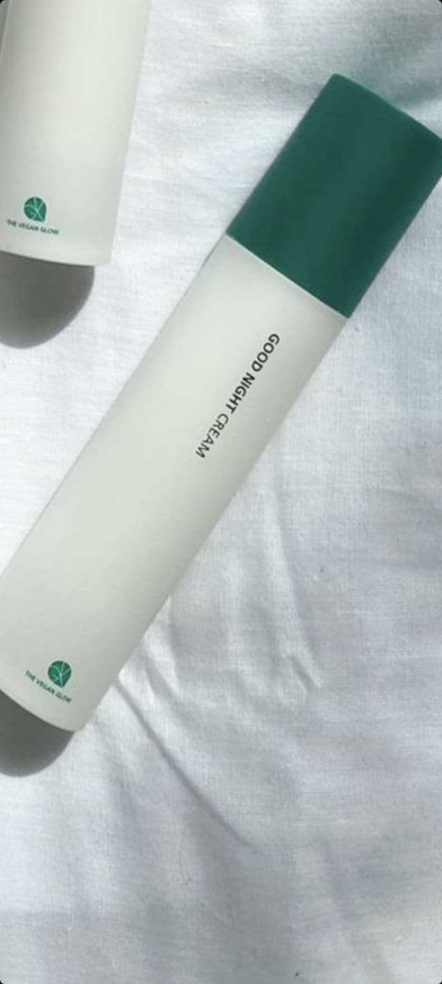 The Vegan Glow Good Night Cream review photo by MLiaBeauty