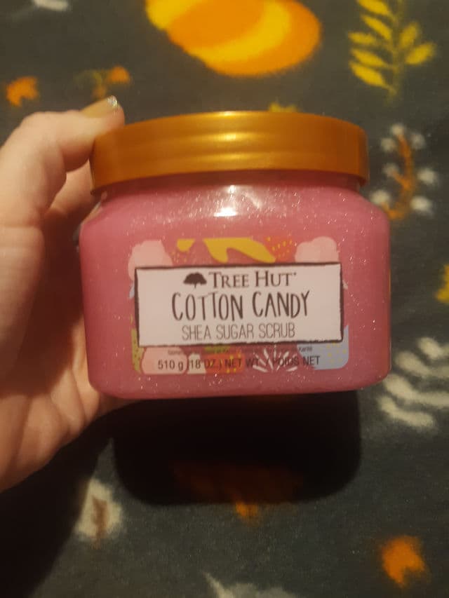 Tree Hut Cotton Candy Shea Sugar Scrub review photo by MVGNails