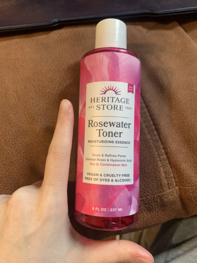 Heritage Store Rosewater Facial Toner review photo by mmskin