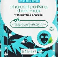 Simple Daily Skin Detox Charcoal Purifying Sheet Mask review photo by Manalll
