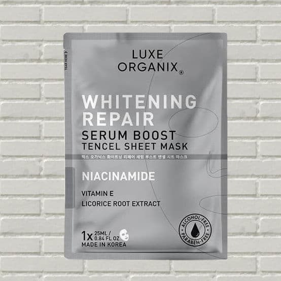 Luxe Organix Whitening Repair Serum Boost Sheet Mask review photo by Marsell