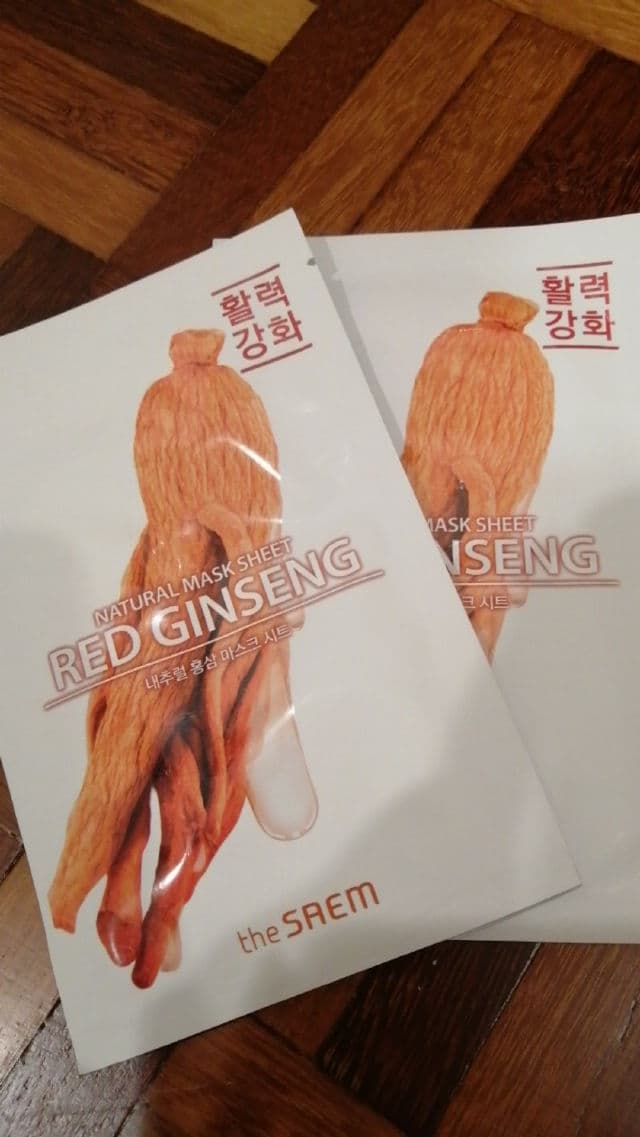 THE SAEM Red Ginseng review photo by Masktery