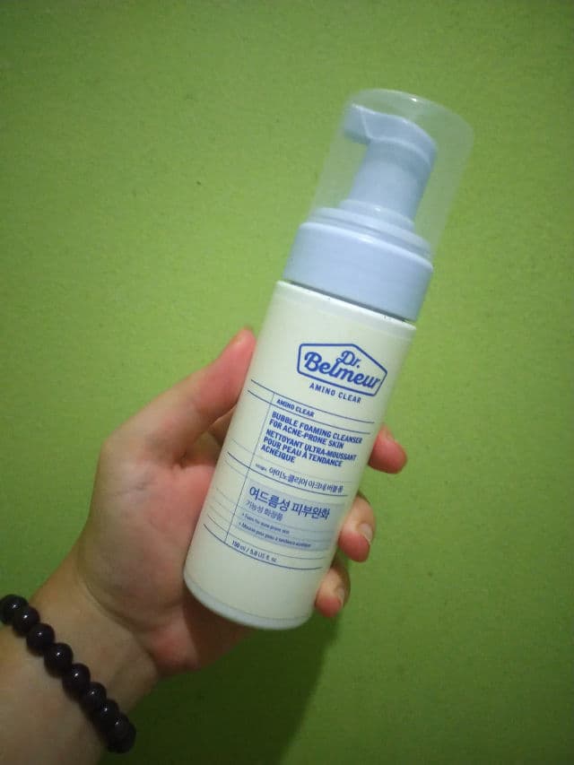 THE FACE SHOP Dr. Belmeur Clarifying Bubble Foam Cleanser review photo by Mauchie