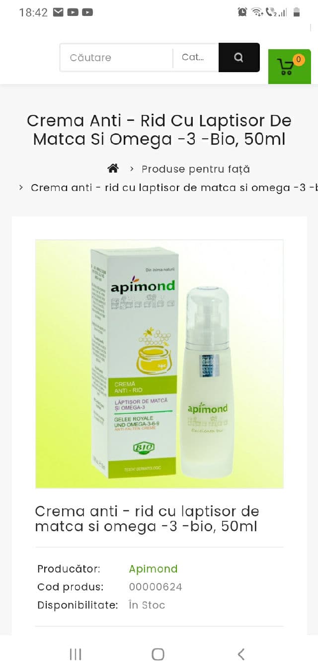Apimond Anti-Wrinkle Cream with Royal Jelly and Omega-3 review photo by MayoAna