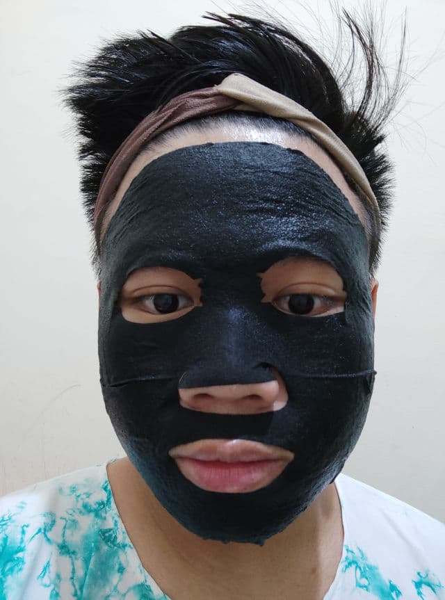 Garnier Black Serum Mask Pure Charcoal review photo by McnChizz