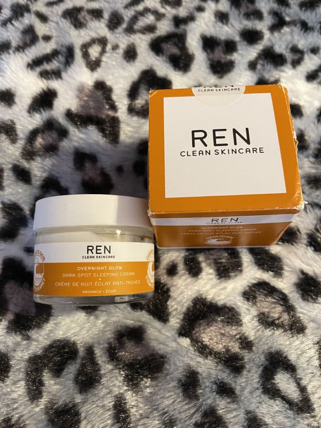 REN Clean Skincare Overnight Glow Dark Spot Sleeping Cream review photo by MegD630