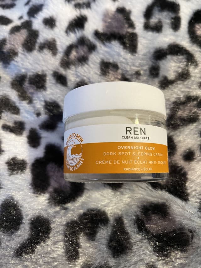 REN Clean Skincare Overnight Glow Dark Spot Sleeping Cream review photo by MegD630
