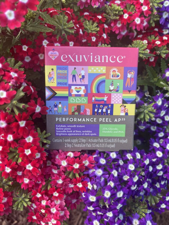 Exuviance Performance Peel AP25 Special Limited Edition 10-Year Anniversary Care with Pride Packaging review photo by MegD630