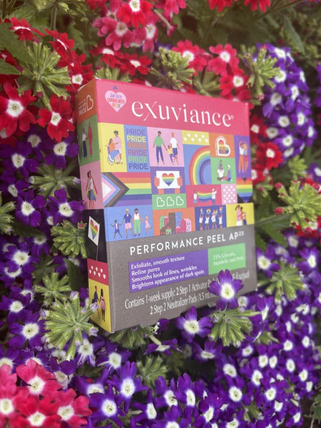 Exuviance Performance Peel AP25 Special Limited Edition 10-Year Anniversary Care with Pride Packaging review photo by MegD630