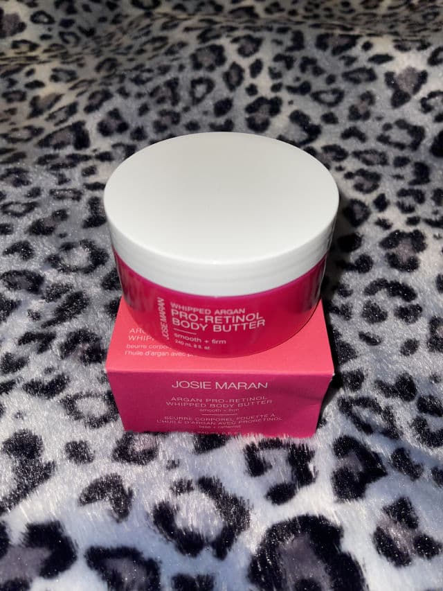 Josie Maran Cosmetics Whipped Argan Pro-Retinol Body Butter review photo by MegD630