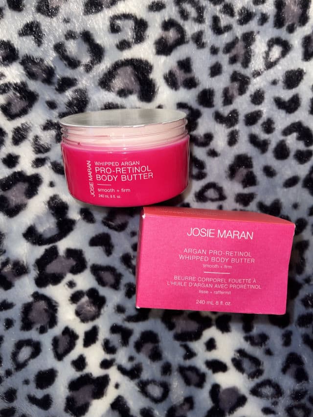 Josie Maran Cosmetics Whipped Argan Pro-Retinol Body Butter review photo by MegD630