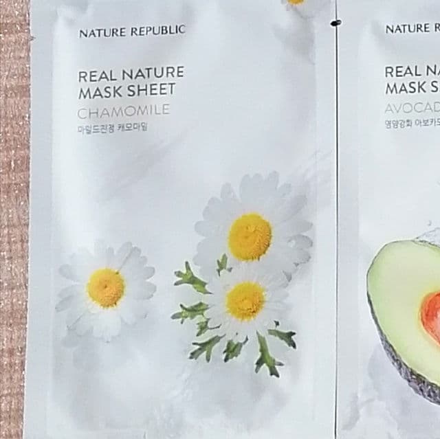 NATURE REPUBLIC Real Nature Hydrogel Mask Chamomile review photo by Reenybees
