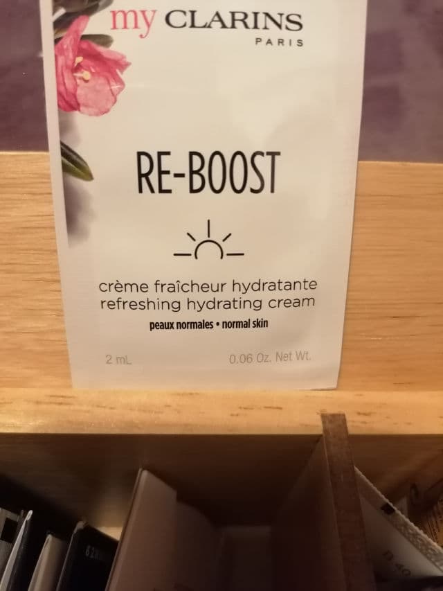 My Clarins Re-Boost Refreshing Hydrating Cream review photo by Reenybees