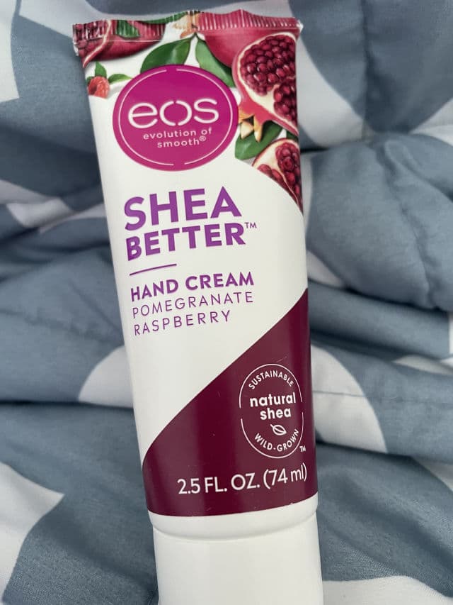 Eos Shea Better Hand Cream - Pomegranate Raspberry review photo by MeiChan