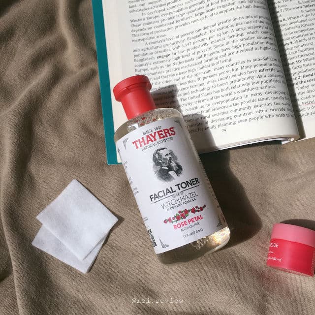 Thayers Alcohol-Free Rose Petal Witch Hazel Toner review photo by MeiMeiReview