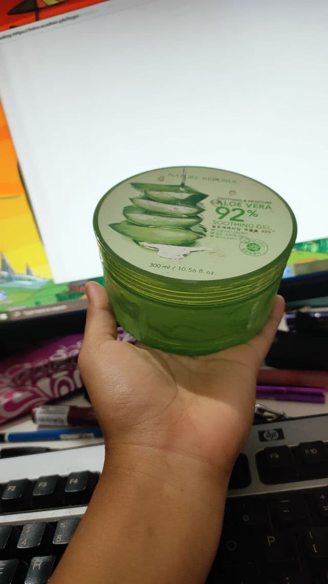 NATURE REPUBLIC Soothing & Moisture Aloe Vera 92% Soothing Mask Sheet review photo by Mhatty