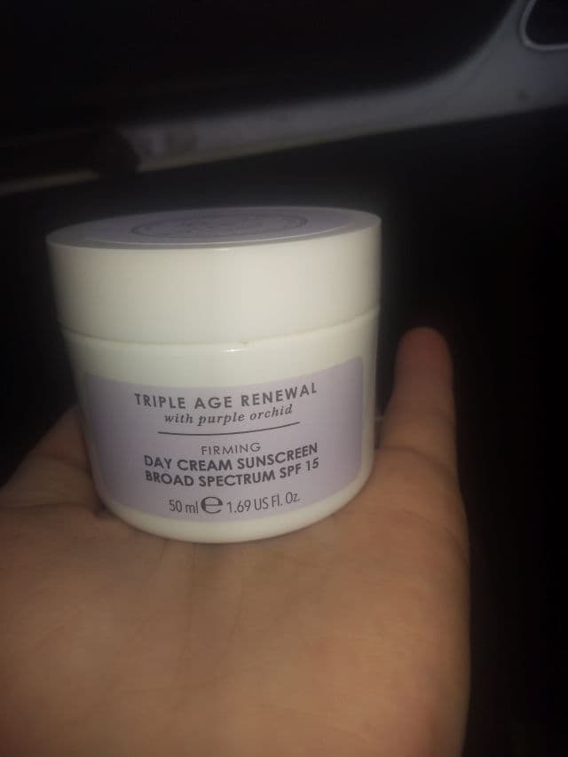 Botanics Triple Age Renewal Day Cream SPF15 review photo by MiaRay