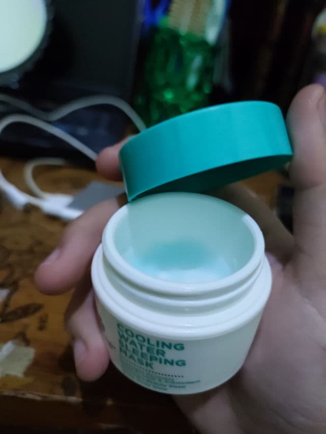 Azarine Cooling Water Sleeping Mask review photo by Michico