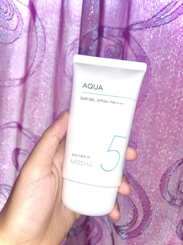 MISSHA All Around Safe Block Total Moisture Sun Gel SPF50+ PA+++  review photo by MieraSyaf