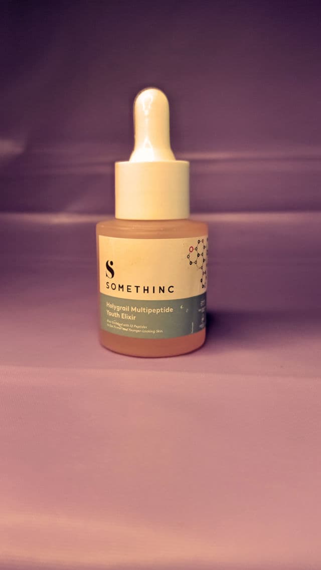 Somethinc Holygrail Multipeptide Youth Elixir review photo by Mikoskincare