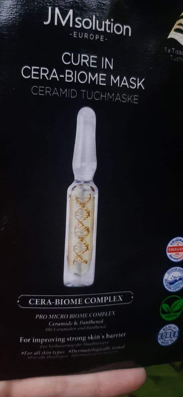 JMsolution Cure In Cera-Biome Mask review photo by Mimi09