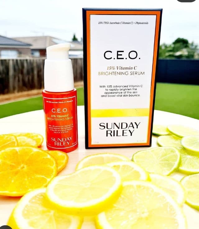 Sunday Riley C.E.O 15% Vitamin C Brightening Serum review photo by Minabutt
