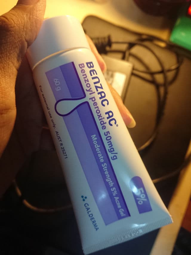 Galderma Benzac AC 5 review photo by Minene