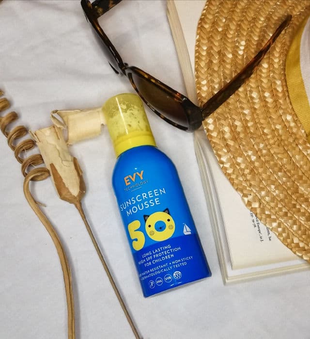 Evy Technology Sunscreen Mousse SPF 50 Kids review photo by Minniemilk34