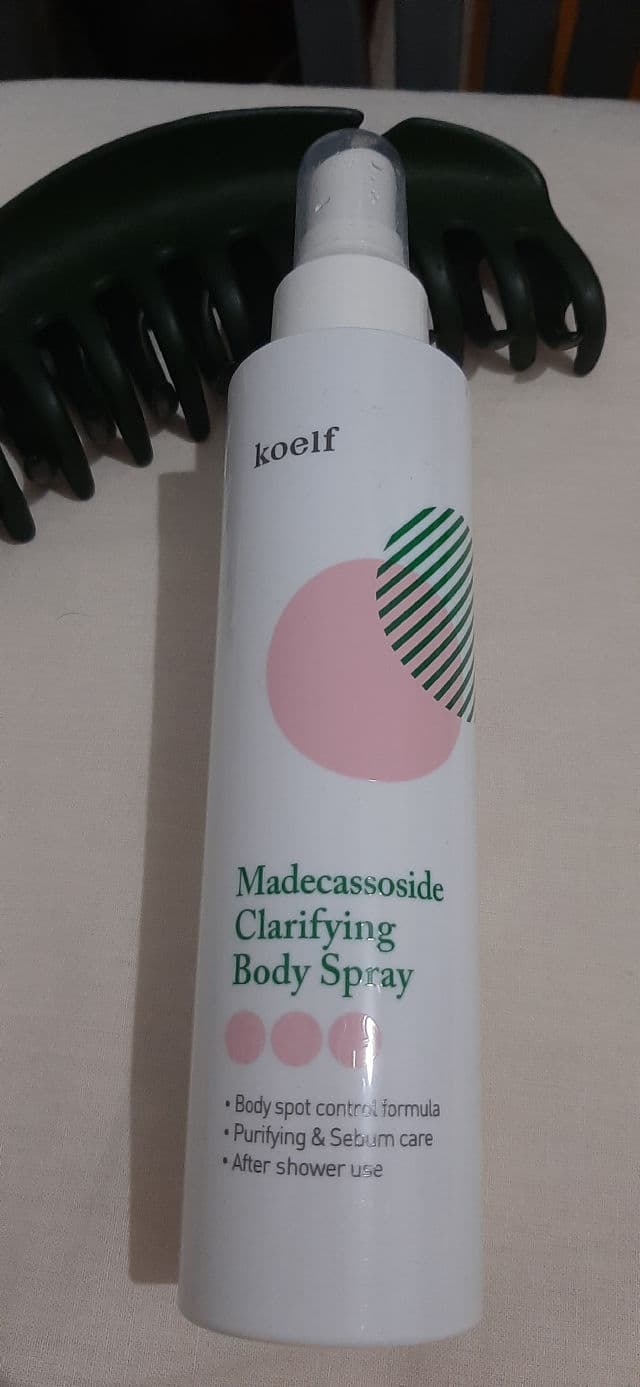 Koelf Madecassoside Clarifying Body Spray review photo by MintChoco