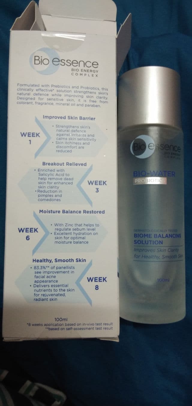 Bioessence Bio-Water Probiotics Biome Balancing Solution review photo by Miraieunnie