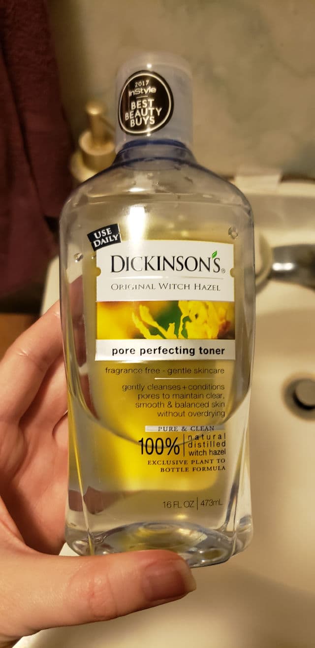 Dickinson's Original Witch Hazel Pore Perfecting Toner review photo by Mirmelody