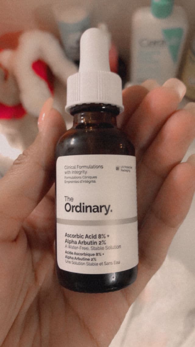 The Ordinary Acorbic Acid 8% + Alpha Arbutin 2% review photo by MissInterstella
