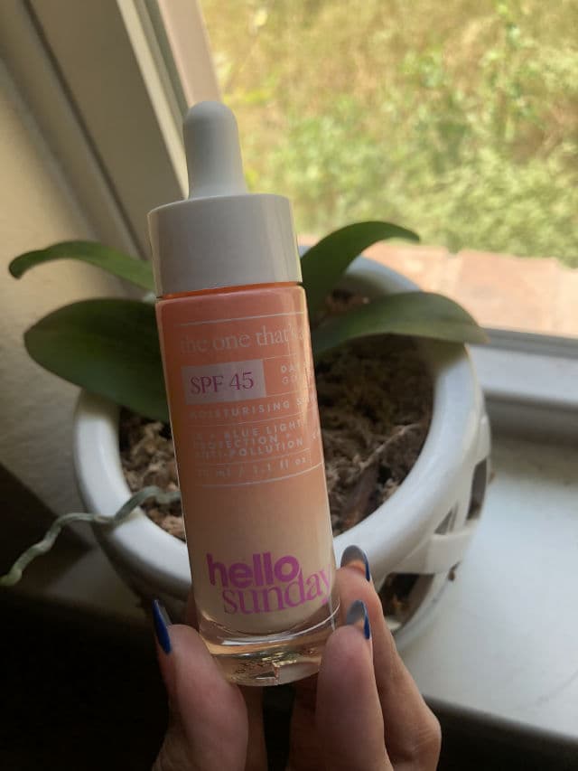 Hello Sunday The One That's A Serum SPF 45 review photo by MissInterstella