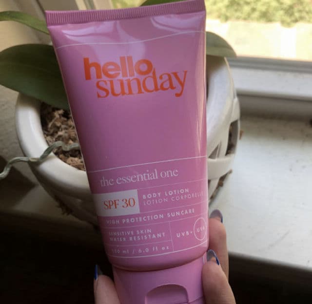 Hello Sunday The Essential One SPF30 review photo by MissInterstella
