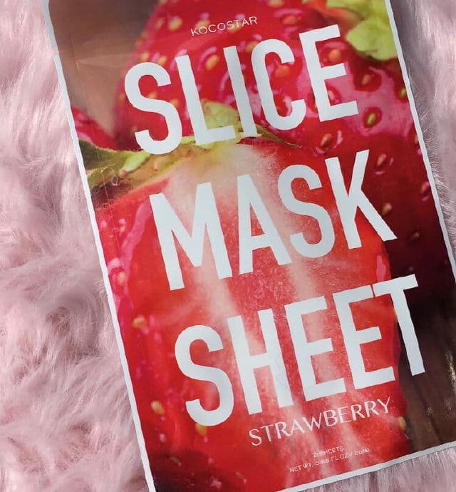 KOCOSTAR Strawberry Slice Mask Sheet review photo by MissJazzy