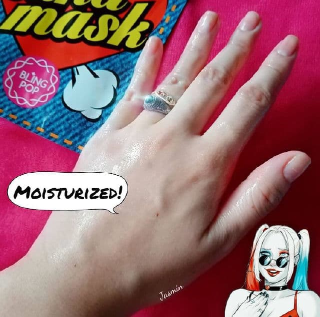 BlingPop Shea Butter Healing Hand Mask review photo by MissJazzy