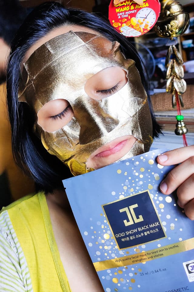Jayjun Gold Snow Black Mask with Black Serum: Black Pearl First Repair Serum review photo by Miss_LunaYee