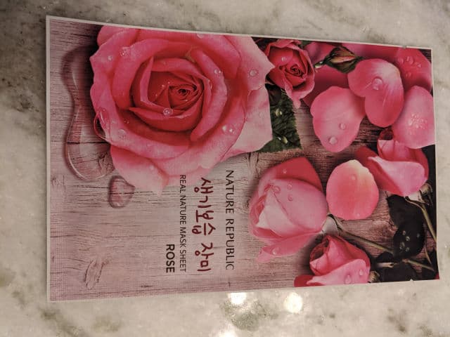 NATURE REPUBLIC Real Nature Mask Sheet Rose review photo by Misshell